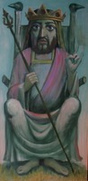 Norse King
24x48
oil on wood
2002