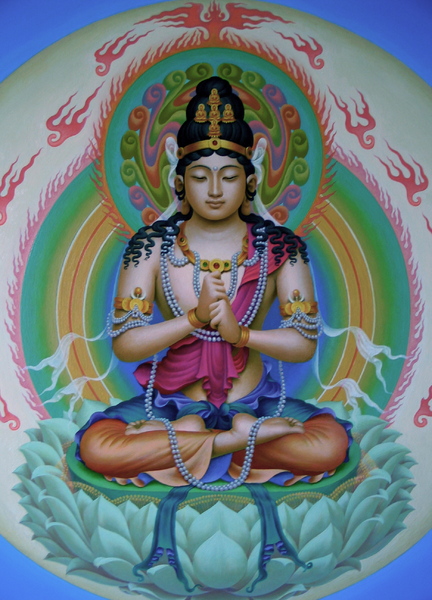 Detail: Cosmic Buddha