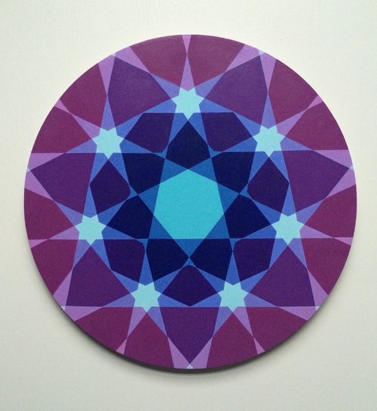 Mystical Session III
12"
acrylic on wood
2013
private collection