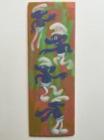Smurf Stack
4x11
acrylic on wood
2001