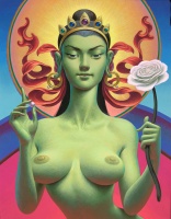 The Green Goddess
11x14
acrylic on ACM panel
2018