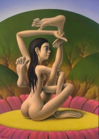 Yogini
5x7
acrylic on masonite
2108
