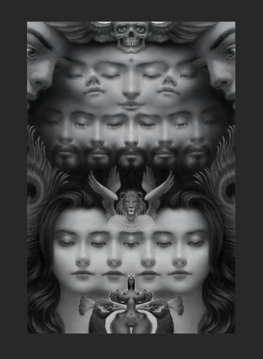 The Pillar Within
wacom pad and P.E. painting software
2024